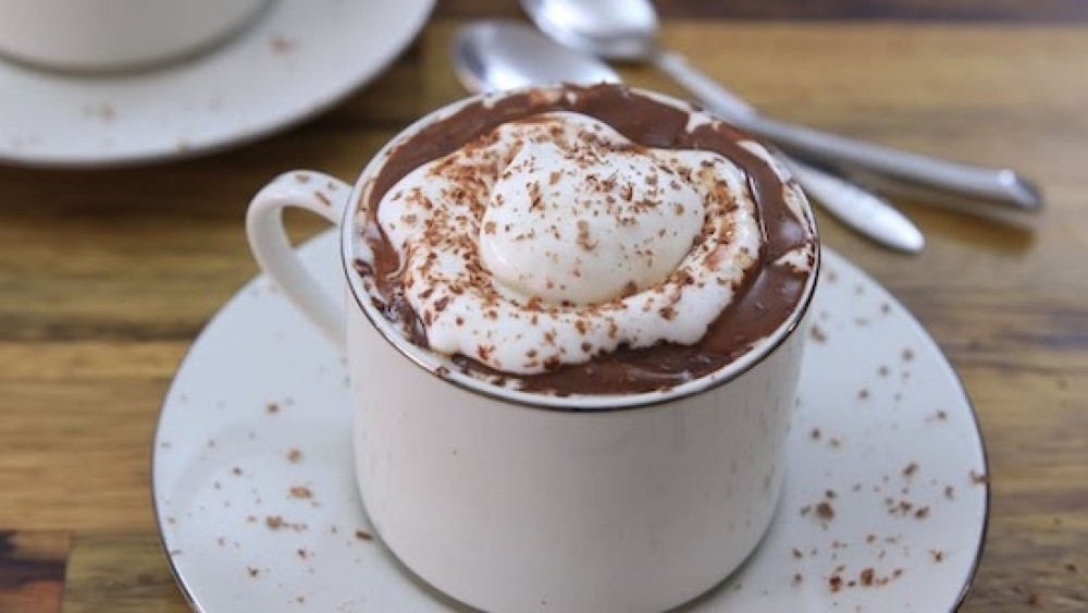 Have you already tasted the famous Cioccolata calda? We all need this  Italian, rich, hot chocolate.