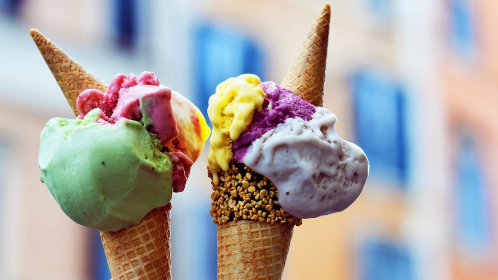 Did you know that Italians consume 4kg of gelato per year?