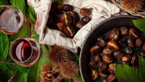You can smell the Chestnuts roasting here in Tuscany this autumn.