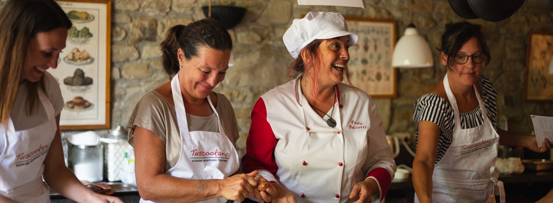 Learn Tuscan cooking true Italian style and have fun doing it.