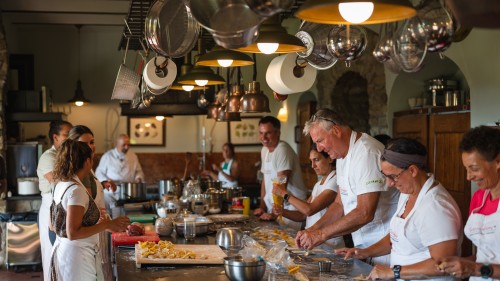 Tuscookany Cooking school Italy cooking at Torre del Tartufo