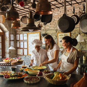 Tuscookany Cooking holidays in Italy Moroccan feast at the Mediterranean cookery course at Casa Ombuto