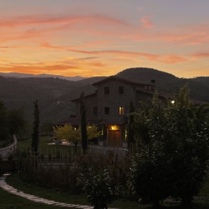 Bellancino Tuscookany at sunset